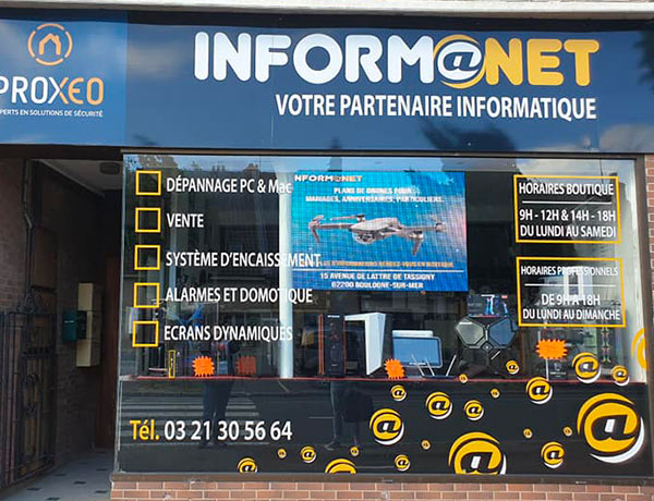 Centre de l'entreprise de dépannage informatique à Boulogne-sur-Mer